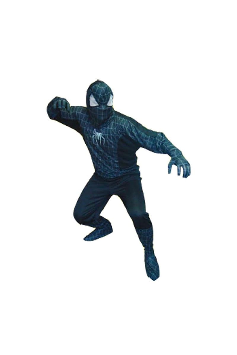 DISBACANAL Disfraz Spider negro adulto - XL