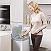 Joseph Joseph Intelligent Waste Totem Kitchen Trash Can and Recycle Bin Unit, 16 gallon / 60 liter, Silver