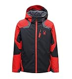 Kritische Nähte geklebt Spyder Kinder Leader Jacke, Black, 176