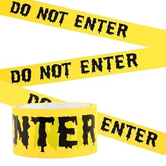 HYXITVCG Halloween Caution Tape