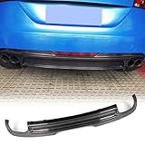 Carbon Fiber Rear Diffuser fits for Audi TT 8J MK2 2006-2010 Rear Bumper Cover Lower Lip Spoiler Valance Protector Body Kits Factory Outlet