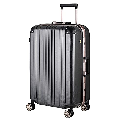 LEGEND WALKER Durable Aluminum Frame Hardside Luggage, 28-inch, Carbon, 5122-62-CB