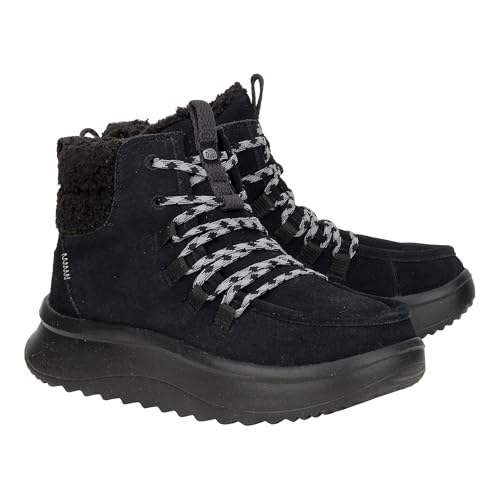 Hey Dude Women's Wendy Peak Black/Black 8 Medium