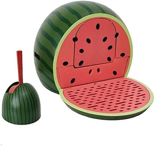 Cat Litter Box Or Bed -Litter Box, Top-Entry, Looks Great, Reduces Litter Tracking, Includes Scoop Well Designed And Space Efficient - Quick And Easy To Clean- Watermelon Shape