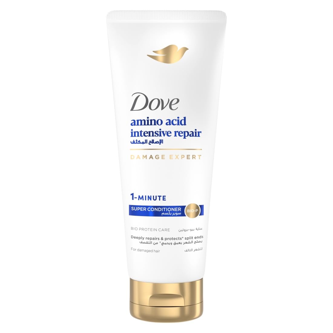 Dove Protein Super Conditioner repairs damaged hair in just 1 minute! Keratin Repair, hair care for 10X stronger and more beautiful hair, 180ml