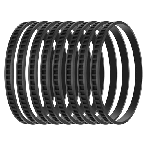 KeeTidy Replacement Pulley Tires 45-69-0010 For Bandsaw Part Deep Cutting Blades 6230 6232-20 6232-6 6225 AO2807 6238N 6238-20 2729-20 Bandsaw Rubber Tires, 8 Pack