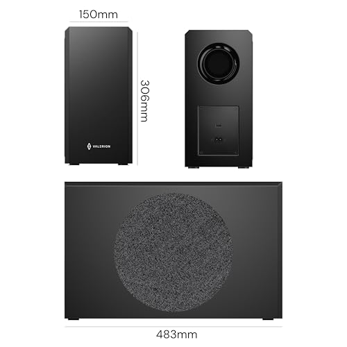 Image of ThunderBeat 4.1.2, Wireless Dolby Atmos Surround Sound System with Subwoofer, 720W Power, 4 Wireless Surround Speaker, 360 Dome Sound, <30ms Latency, Home Theater Sound System for Projectors