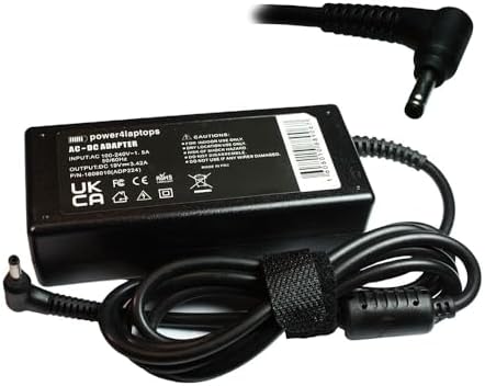 Power4Laptops AC Adapter Laptop Charger Power Supply Compatible with MSI Modern 14 a10m-1052 image 2