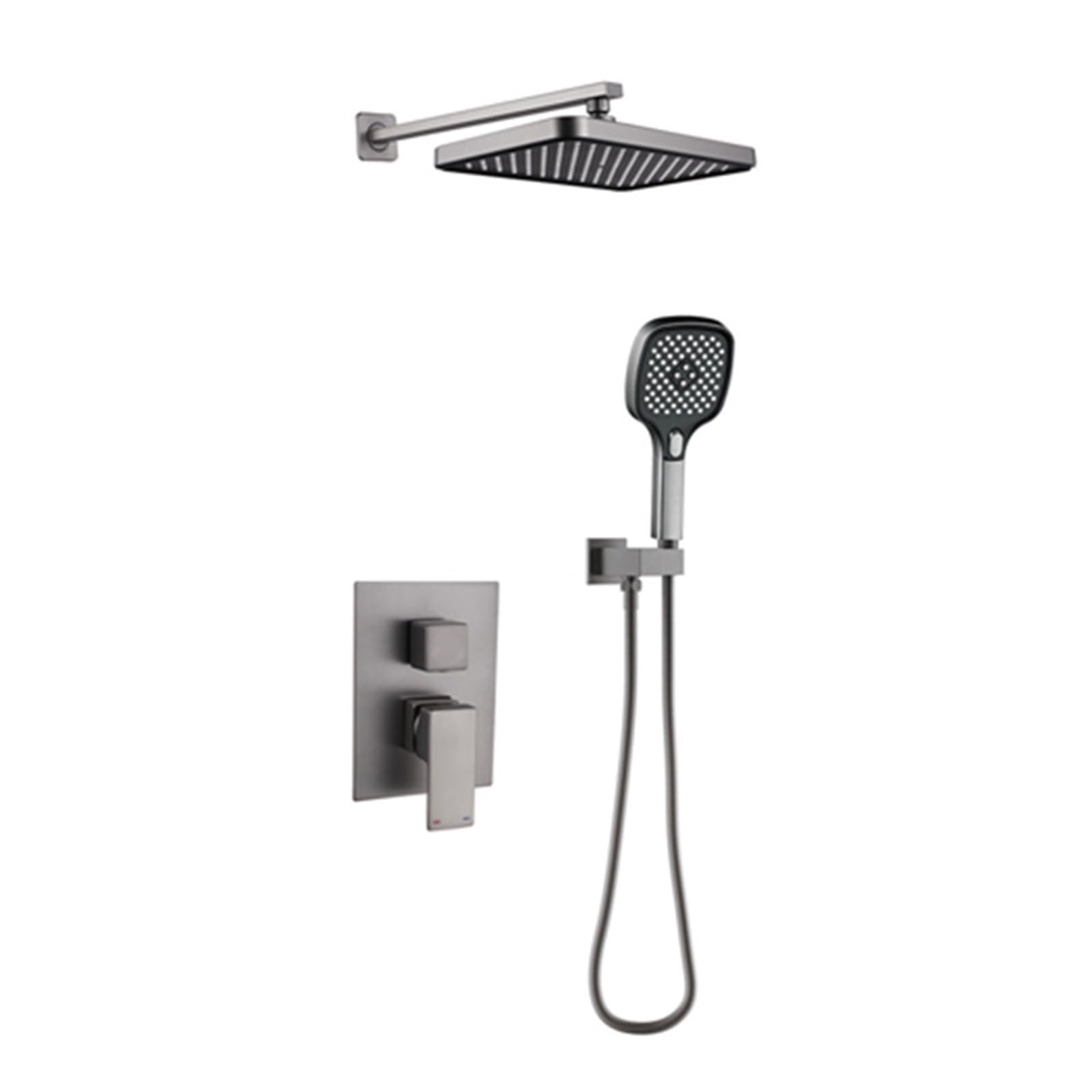 Ensemble de douche encastré pour une salle de bain propice à la détente