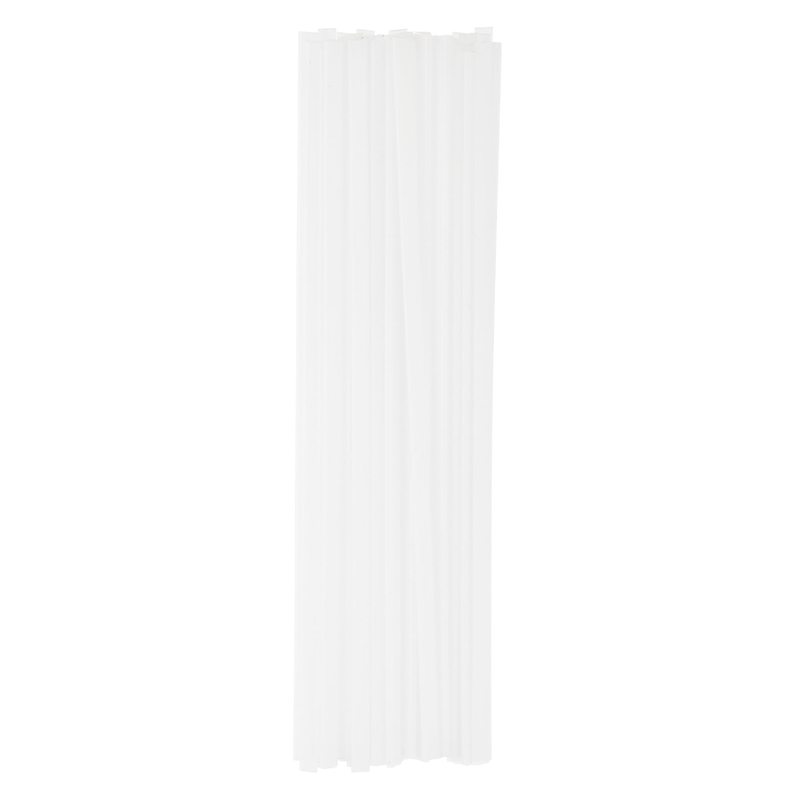 sourcing map 8 Inch Plastic Welding Rods, Double Strand Round Sticks ABS Welding Rods for Plastic Welder Kayak Car Bumper Repair Pack of 40 2.5x5x200mm, White