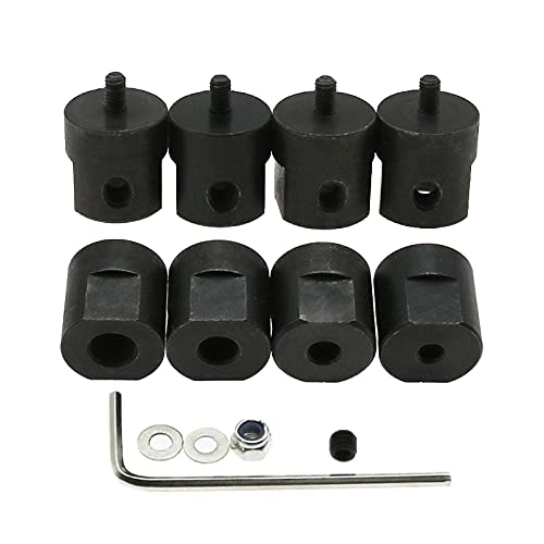 WAAZVXS Coupler 1pc 3.17mm/4mm/5mm/6mm Saw Blade Coupling for Motor Shaft Coupler Joint Connector (Inner Diameter : M3 4mm)