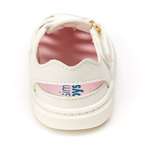 Simple Joys By Carter's Girl's Frankie Sandal, White, 3 Infant (0-1 Year) #TOP2