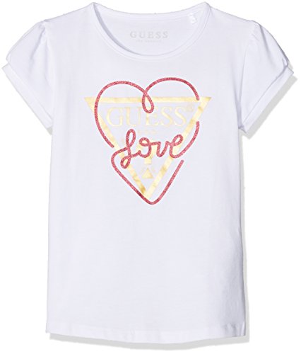 Guess SS T T-Shirt, Bianco (True White A000)