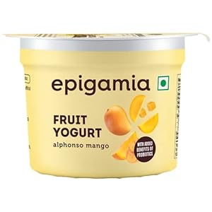 Epigamia Mango Fruit Yogurt, 75 g