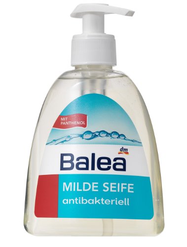 Balea Milde Seife antibakteriell, 2er Pack (2 x 300 ml)