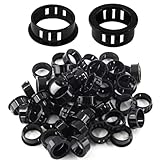 Uenhoy 50 Pcs Black Snap Bushing 1