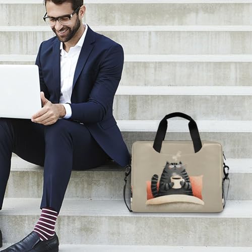 Bolso Maletín para Portátil con Estampado de Anime Gato miniatura 2