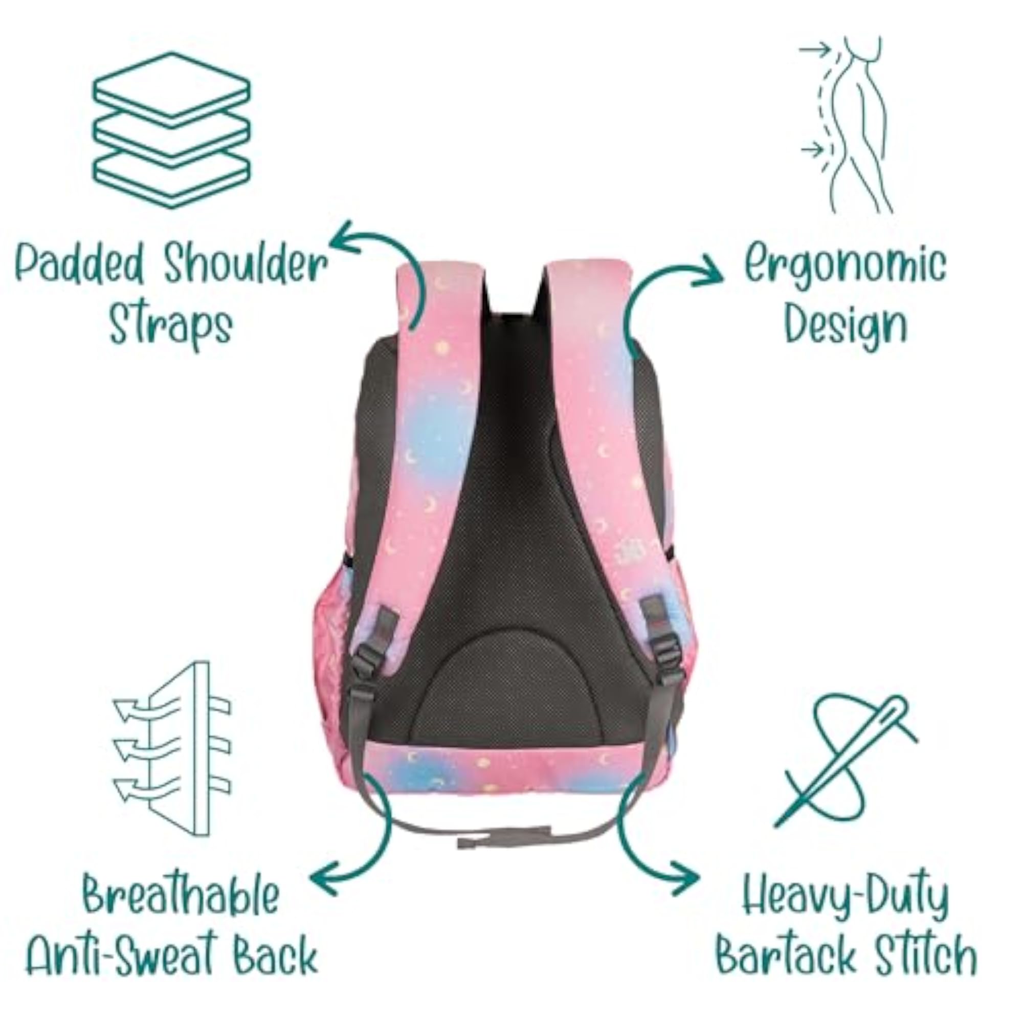 Water Resistant School Backpack for Kids