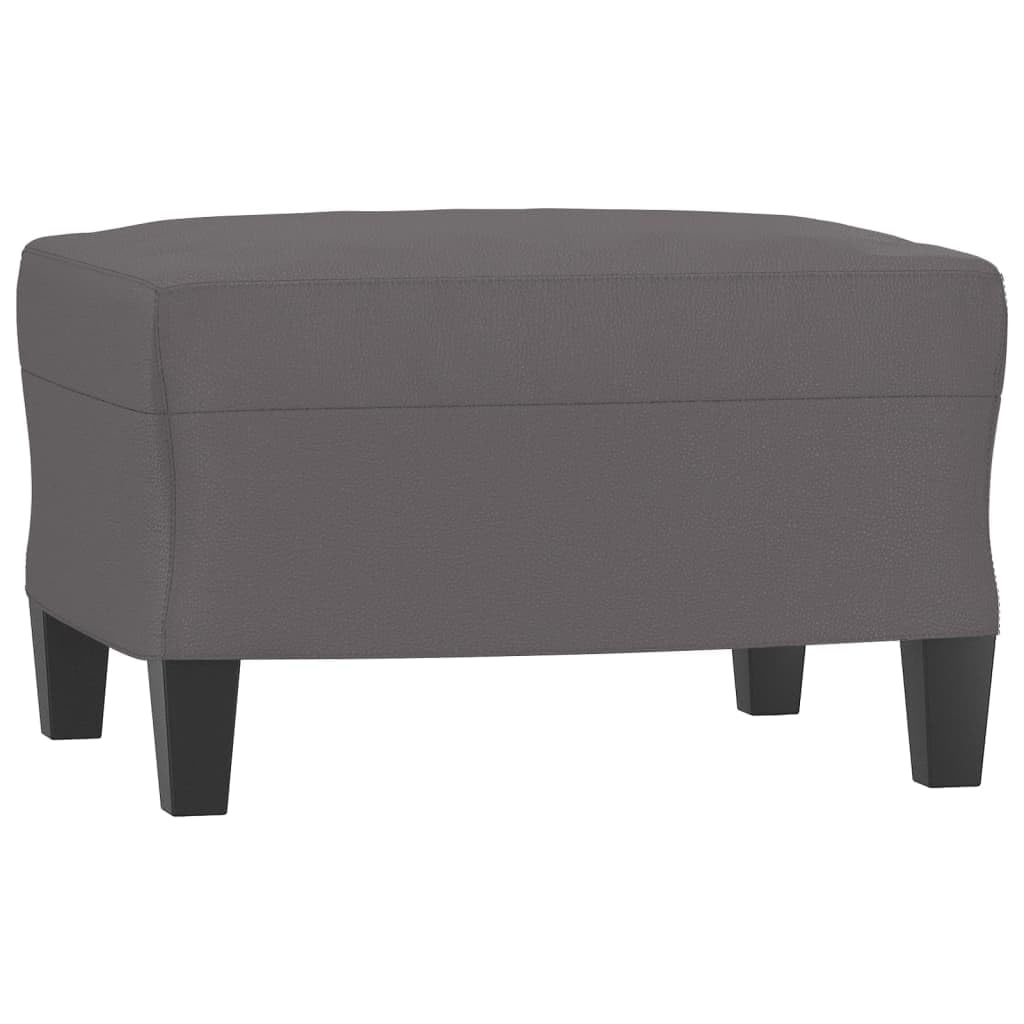 3-częściowy komplet mebli do salonu, 2 x 2-osobowa sofa i podnóżek, z poduszkami, trwały zestaw mebli do salonu, wytrzymała rama zapewniająca relaks