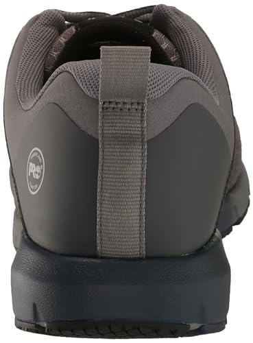 Image of Timberland PRO Men's Radius Composite Safety Toe Industrial Athletic Work Shoe, Grey /Navy-2024 NEW, 10 M