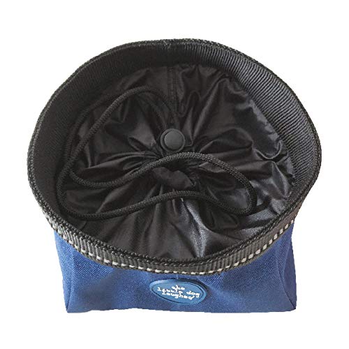 Little Dog Laughed Pet Travel Bowl - Blue - Image 3