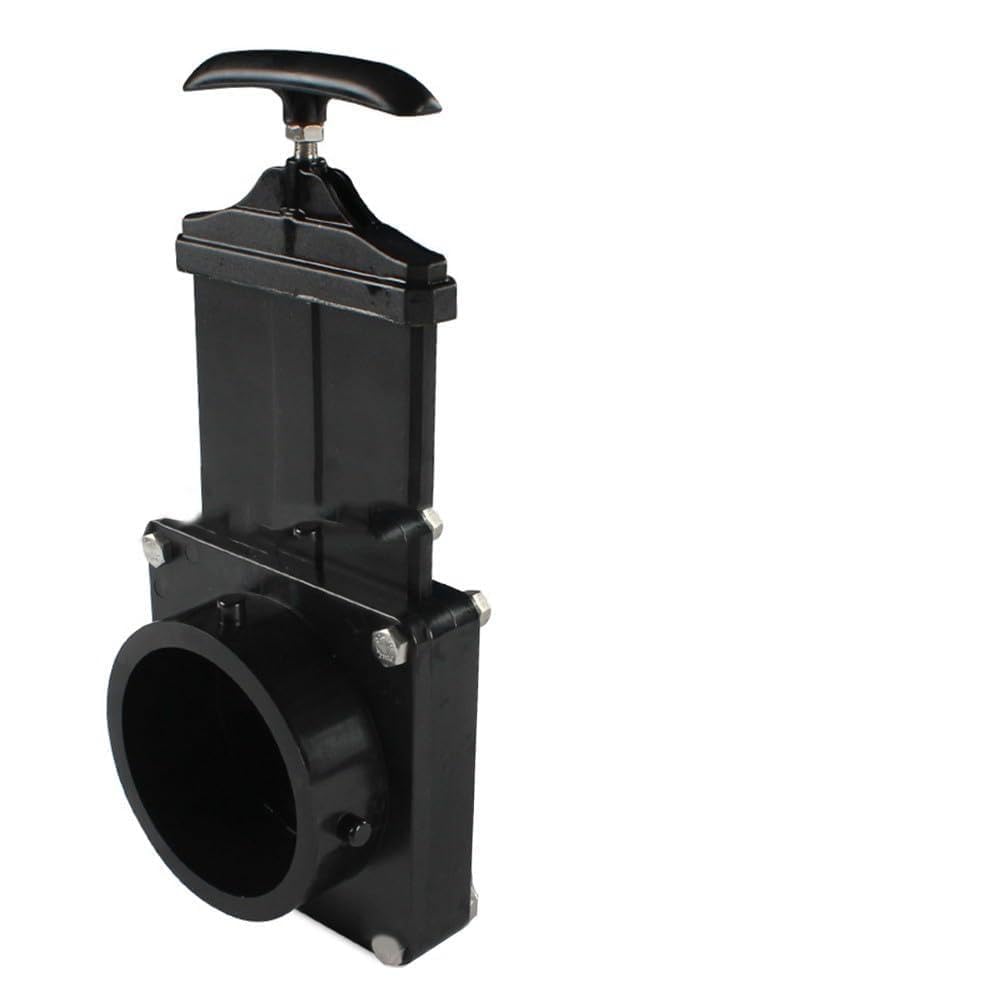 Valvola di scarico RV 3 pollici ABS nero per serbatoi acque reflue acqua dolce camper rimorchi