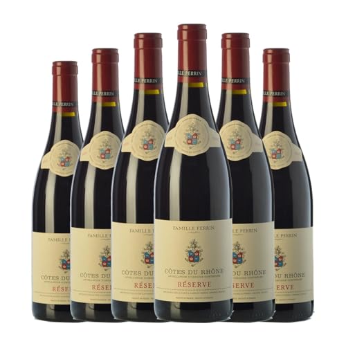 Famille Perrin Réserve Côtes du Rhône Reserva 75 cl Vino tinto (Caja de 6 Botellas de 75 cl)