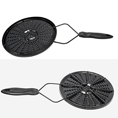 Iron Heat Diffuser For Gas Stove Black Heat Diffuser Plate For Heating Milk Rice Porridge Thin Rice #TOP4