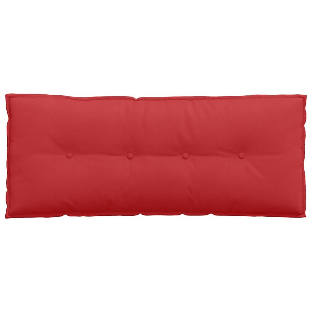 Poduszka pod plecy czerwona tkanina 120 x 19 x 50 cm, ergonomiczna poduszka lędźwiowa z wypełnieniem poliestrowym, podpierająca plecy do biura, sofy, łóżka, fotela i salonu, wygodna pozycja i