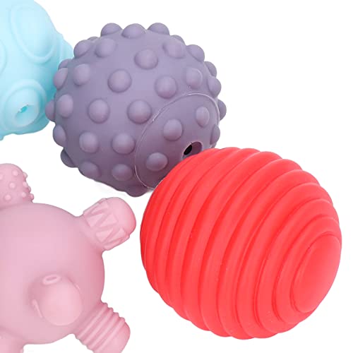 LISND Soft Sensory Ball, Textured Sensory Ball Skin Friendly for Grasping Training for 6 Month Old+