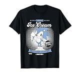Sonic The Hedgehog Sonic Ice Cream Best In Town Vintage T-Shirt