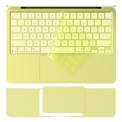 Image of EooCoo Premium Keyboard Cover Skin Protector, Laptop Accessories Compatible with MacBook Neo 13 inch 2026 with A18 Pro Chip A3404, Mac Neo Skin Sticker Scratch-Resistant & TPU Keyboard Cover, Citrus
