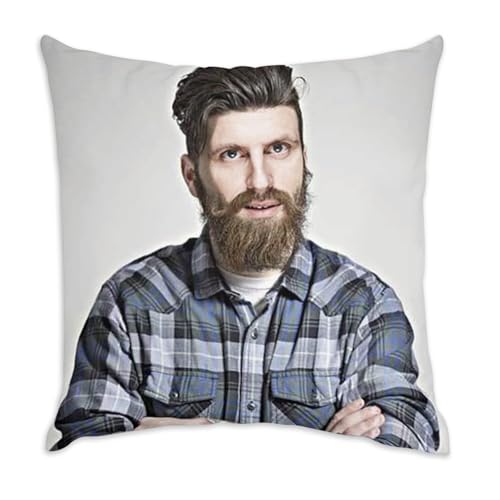 Coussin velours Macron hipster pour égayer une décoration intérieure trop sobre