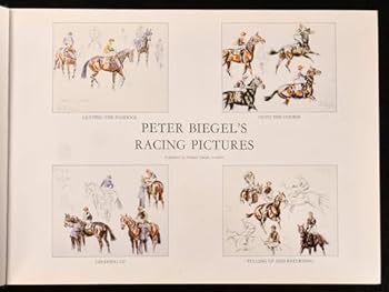 Hardcover Peter Biegel's Racing Pictures Book