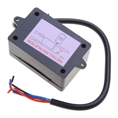 GRABLOOM Multi Functional Car Horn Music Controller Speaker Sound Control Unit for Automobile Truck Horns Switch Sounds Car Control Switch with Sound