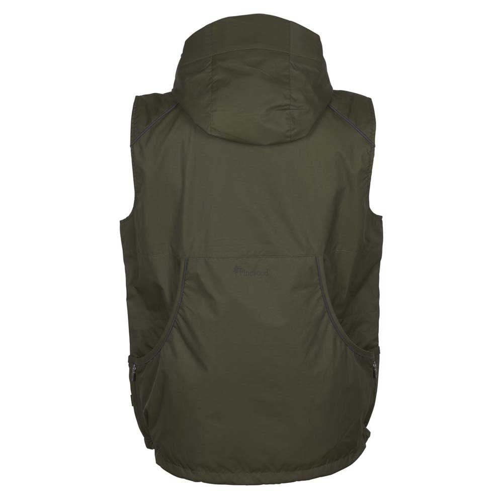 Pinewood 5180 Dog Sports Windblocker Weste Moosgrün (135)
