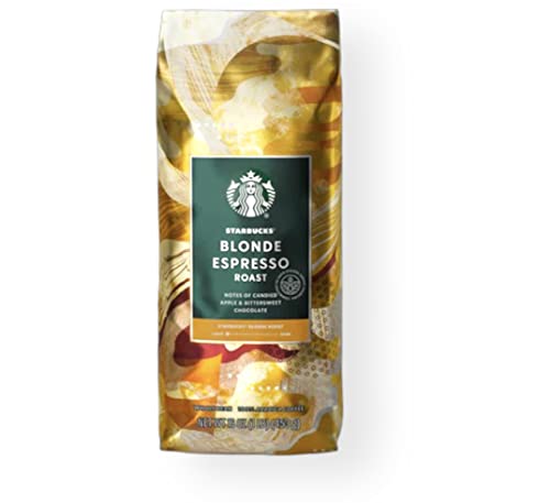 Starbucks Blonde expresso whole bean (2 bags)16 oz each. 2 lb.