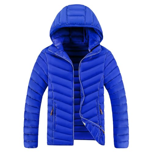 Doudoune Travail Homme et Randonnée | Veste d'Hiver Chaude et Longue Style Sport