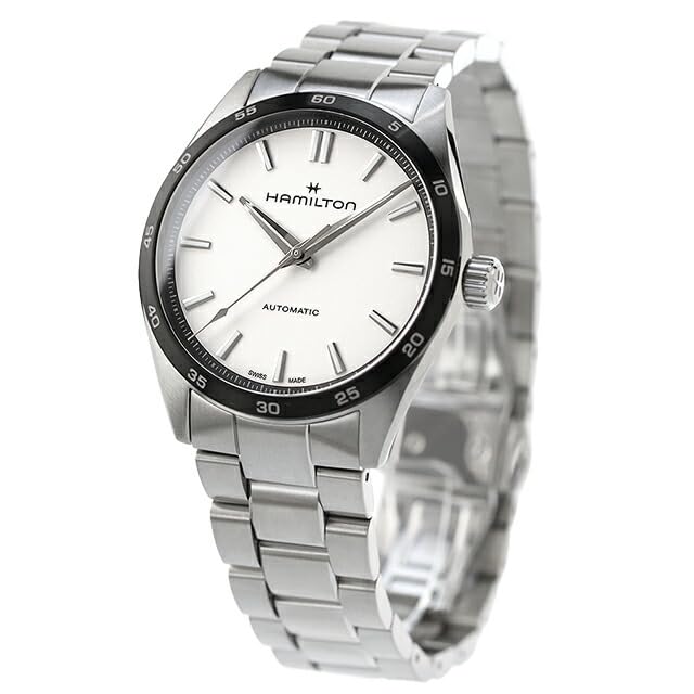 HAMILTON 自動巻き時計 ホワイト ハミルトン カーキ オートマチック 36mm Ref.9721B 自動巻 OH済
