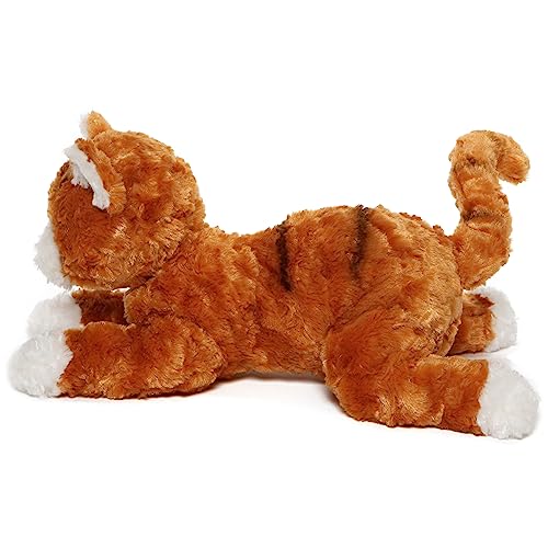 Gund Tabby Plush Stuffed Cat, Orange/White, 14" #TOP2