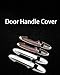 Car Exterior Door Handle Cover, for Kia Pegas 2017 2018 2019 2020 2021 2022 2023 2024, Side Door Handle Cover Trim Replacement Accessories