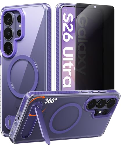 Coque Samsung S26 Ultra Violette JUESHITUO Idéale pour les Trajets en Transports