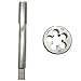 M14x1 Tap and Die Set Right Hand Machine, M14 X 1 Metric Thread Tap RH Straight Fluted Machine, M14 X 1 Round Thread Die RH Hand Tool