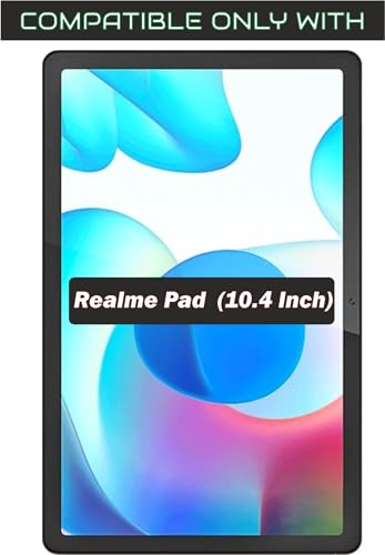 Image of Screen Guard Compatible With Realme Pad Tab (10.4 inch Inch Tablet) Flexible Fiber Screenguard Not a Tempered Glass Screen Protector
