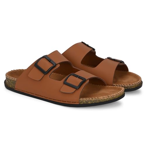 Image of ROWLANS Men's Ethnic Slippers - Elegant, Traditional & Comfortable Footwear