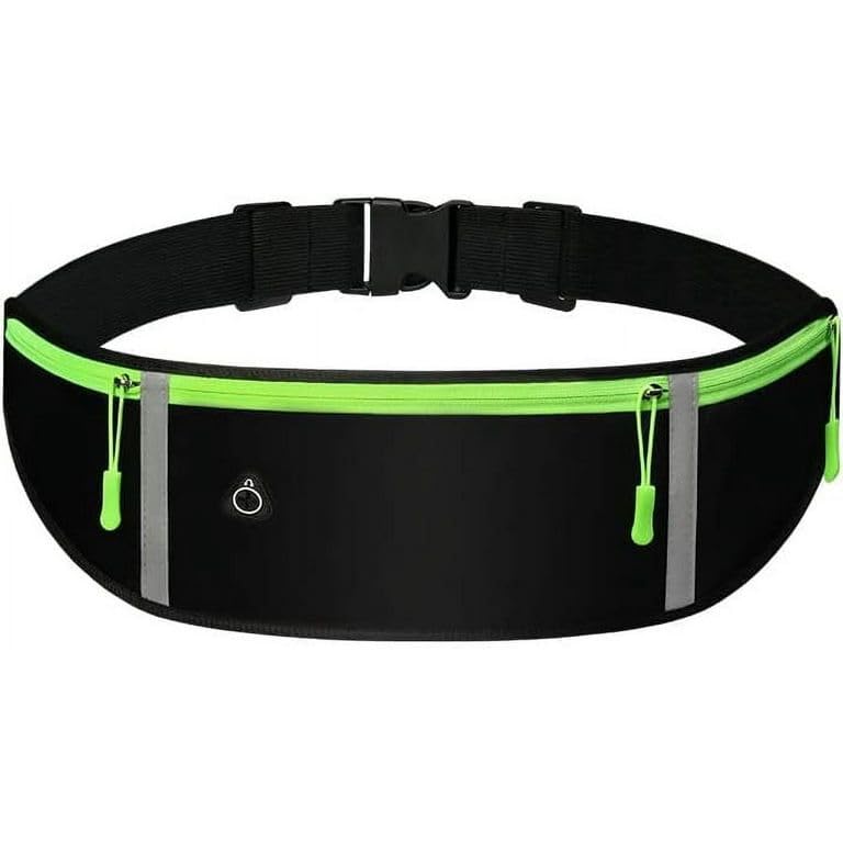Waist Pack Bag Running Belt Reflective Runners Belt for Hiking Fitness Cycling Workout Gym Travel Jogging Pocket Belt-image-29