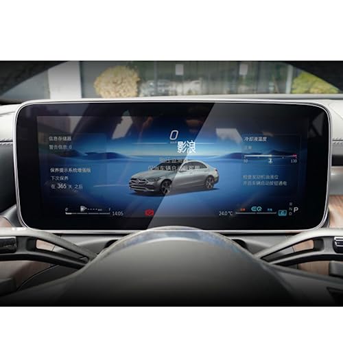Film de protection de navigation GPS en verre trempé pour écran LCD instrument Benz C W206 2022