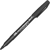 CIS SLIM Marcador Permanente - Preto e Branco - Blister com 2 unidades