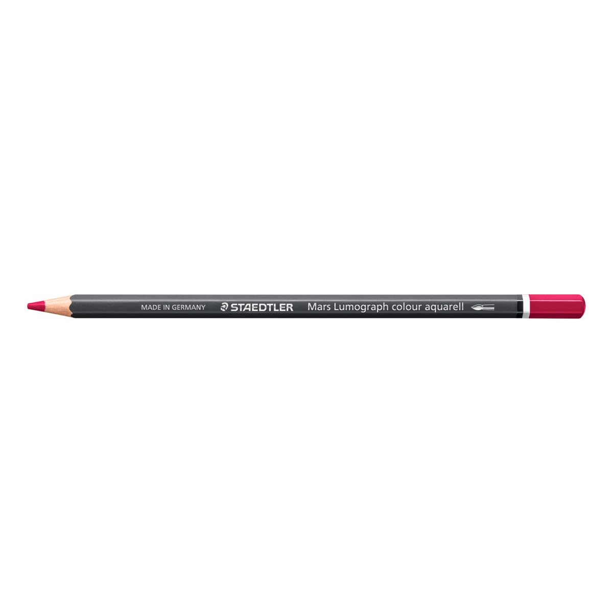 STAEDTLER Watercolour Pencil - Purple Red - Mars Lumograph Colour Aquarell - Pack of 6, 104-266