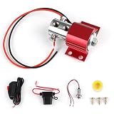 Tamirey Universal Front Brake Line Lock Kit – Electric Solenoid Launch Control System for Drag Racing or Hill Holder (RED)